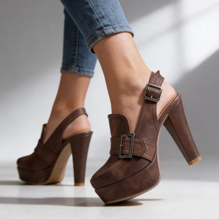 Body by Evara Slingback Heels