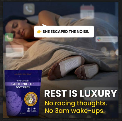 DreamSole™ Natural Deep Cleansing Detox Foot Pads - Better Sleep, Total Body Refresh