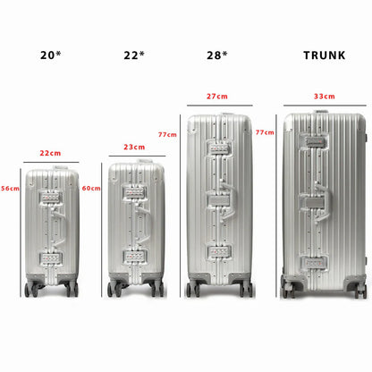 Body by Evara – Evara Luxe Aluminium Suitcase