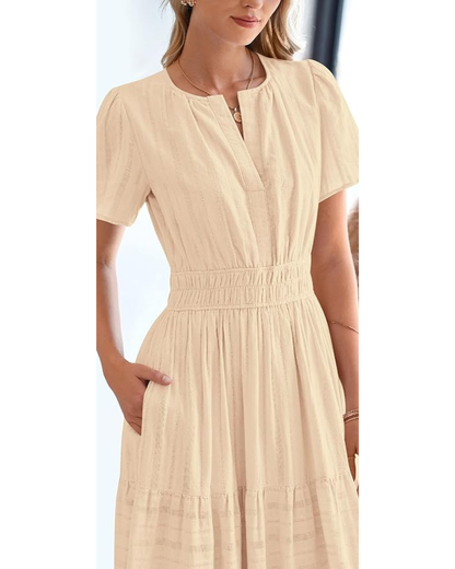 SiennaFlow™ Pocket Maxi Dress