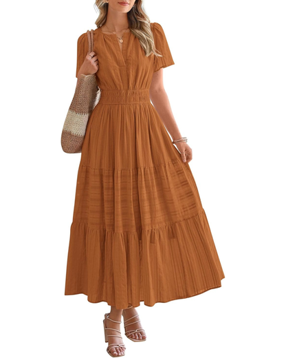 SiennaFlow™ Pocket Maxi Dress
