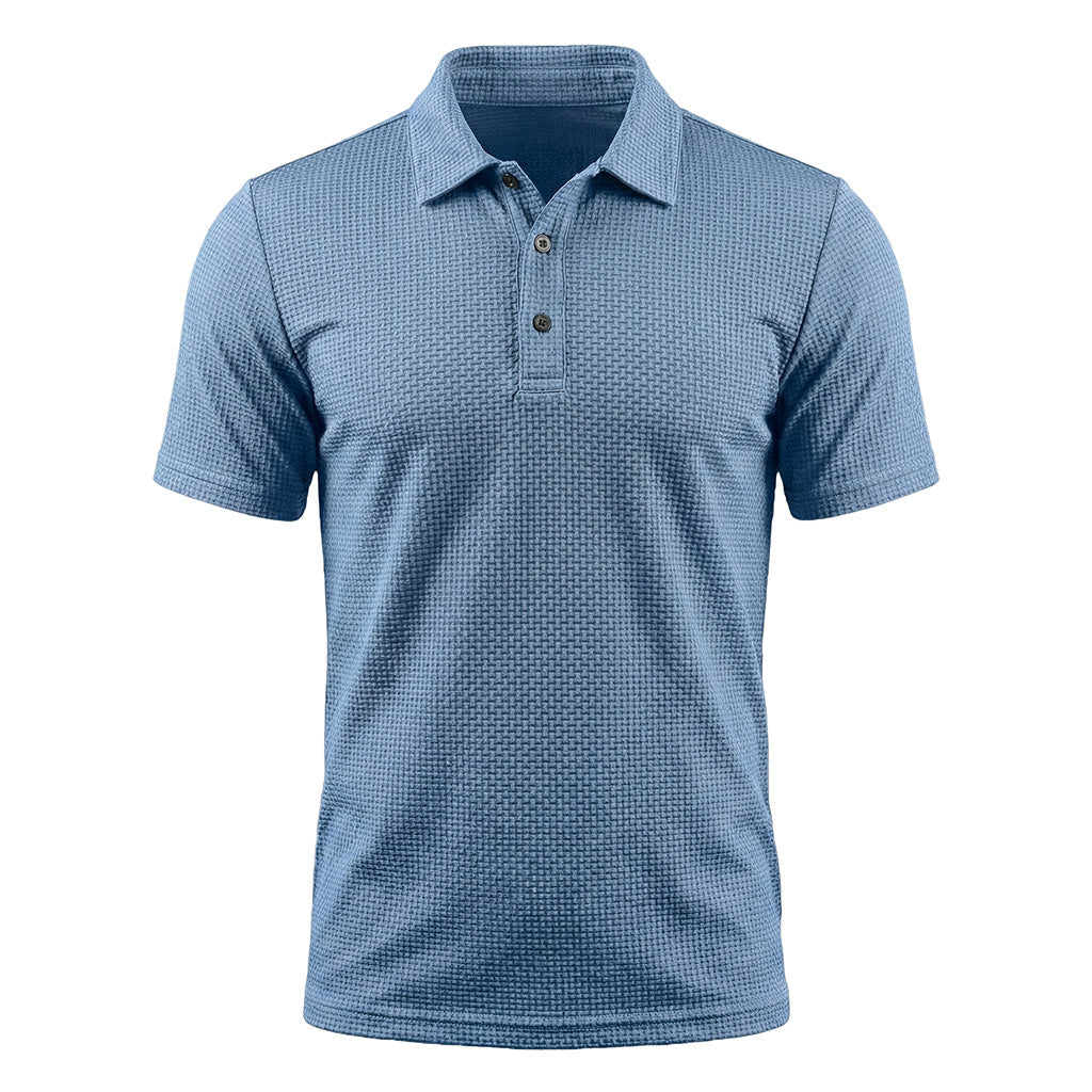 MaisonLuxe Coastal Knit Polo