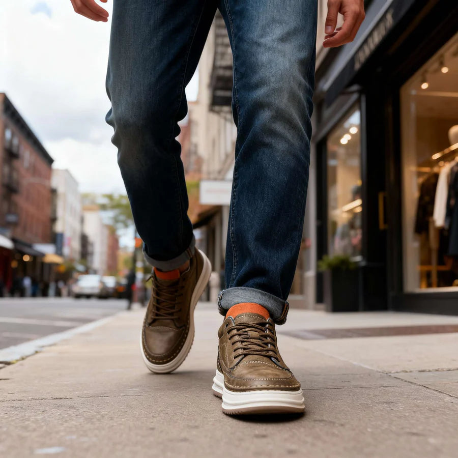 Body by Evara Signature Leather Sneaker