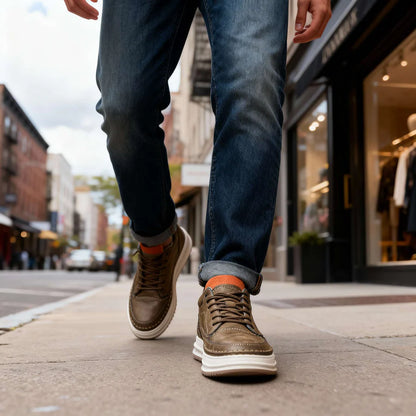Body by Evara Signature Leather Sneaker