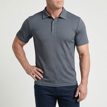 MaisonLuxe Coastal Knit Polo