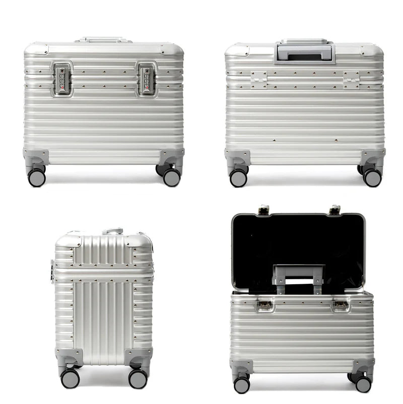 Body by Evara – Evara Luxe Aluminium Suitcase